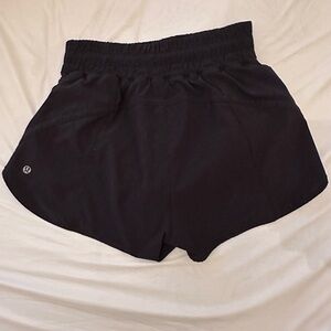Lululemon Athletica Black Athletic Shorts Lightweight Design